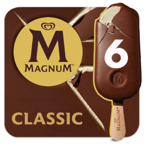 Magnum Classic Ice Cream Sticks 6x100ml