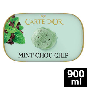 Carte D'Or Refreshing Mint Choc Chip Ice Cream Tub