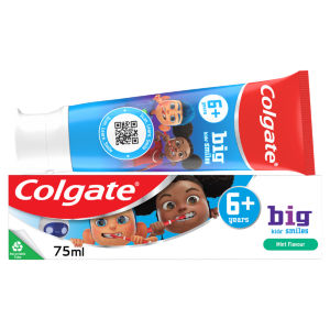 Big Kids' Smiles 6+ years Mild Mint Toothpaste 75ml