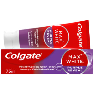 Colgate Max White Purple Reveal Teeth Whitening Toothpaste 75Ml
