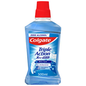 Triple Action Xtra White Mouthwash Alcohol Free 500ml