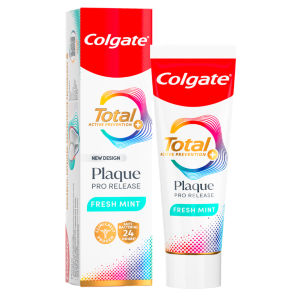 Colgate Total Plaque Pro-Release Toothpaste - Fresh Mint 75ml