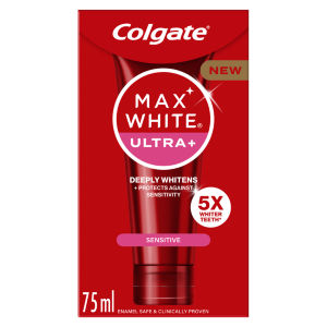 Colgate Max White Ultraplus Sensitive Teeth Whitening Toothpaste 75Ml