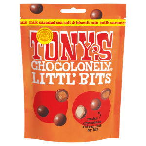 Tony's Chocolonely Littl' Bits Milk Caramel Sea Salt & Biscuit Mix
