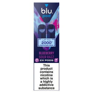 pod Blueberry Sour Razz 20mg/ml 2 x 2ml