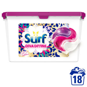Limited Edition Washing Capsules Diva Divine 3 in 1 Capsules 18 washes