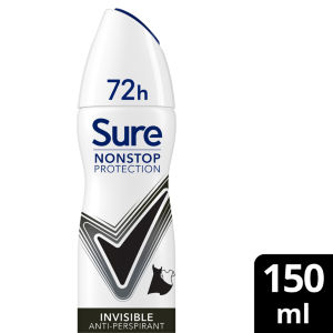Nonstop Protection Anti-Perspirant Aerosol Invisible Black & White 150 ml