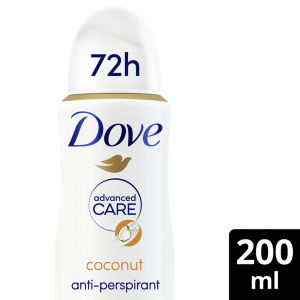 Dove Women Coconut & Jasmine 72h Advanced Care Antiperspirant Deodorant 200ml