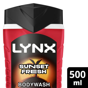 Lynx 3 in 1 Bodywash Shower Gel Sunset Fresh 500ml