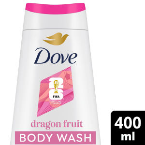 Dove Replenishing 24hr Moisturisation Advanced Care Dragon Fruit & Coconut Cream Body Wash Shower Gel 400ml