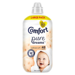 Comfort Pure Dreams Fabric Conditioner Cashmere Soft 48 Washes 1440ml