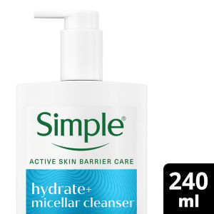 Simple Hydrate+ Micellar Gel Cleanser 240ml