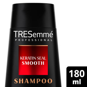Keratin Seal Smooth Shampoo gently cleanses without drying, salon-grade hair care 180 ml