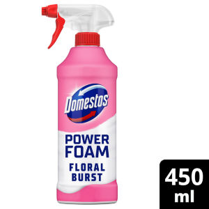 Domestos Power Foam Toilet and Bathroom Floral Burst 450ml​