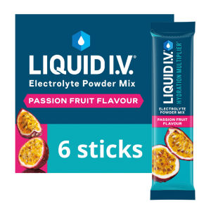 Hydration Multiplier* Passion Fruit Electrolyte Powder Mix Food Supplement 6 sachets