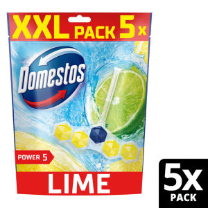 Power 5 Toilet Rim Block Lime 5 x 55g