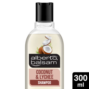 Alberto Balsam Coconut & Lychee Shampoo 300Ml