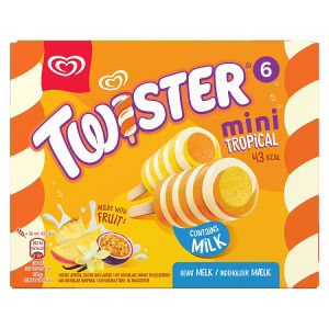 Twister Mini Ice Cream Lollies6x50ml