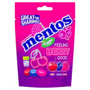 Mentos Chewy Dragees Feeling Berry Good 140g