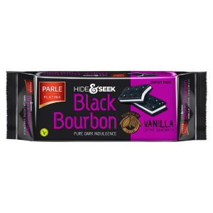 Black Bourbon Vanilla Crème Sandwich 100g
