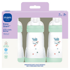 Mam Easy Start Anti-Colic Bottle 2+ Months 3 x 260ml