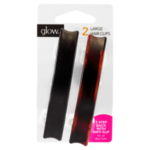 2 Large Hair Clips