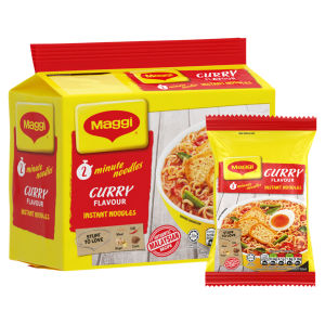 Curry Flavour Instant Noodles 5 x 79g