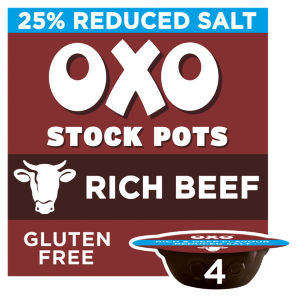 Oxo 4 Reduced Salt Rich Beef Stock Pots