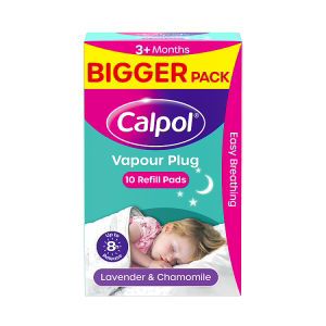 Calpol Vapour Plug  & Nightlight  + 3 Refill Pads Lavender & Chamomile