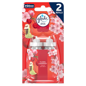 Glade Sense & Spray Air Freshener Twin Refill Floral Cherries 2 x 18ml