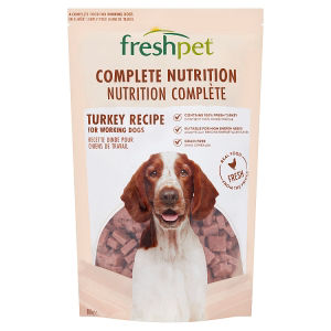 Freshpet Complete Nutrition Turkey Recipe for Working Dogs 800g