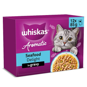 Whiskas 1+ Mixed Menu Adult Wet Cat Food Pouches in Jelly