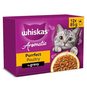 Whiskas 1+ Tasty Mix Country Collection Adult Wet Cat Food Pouch in Gravy