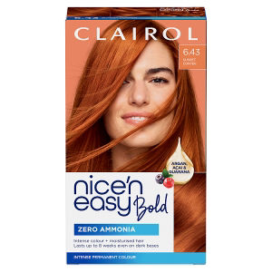 CLAIROL NICE'N EASY BOLD PERMANENT HAIR DYE - 5.46 CHERRY RED