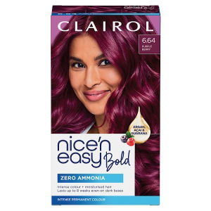 Clairol Nicen Easy Bold 6.64 Purple Berry Permanent Hair Dye