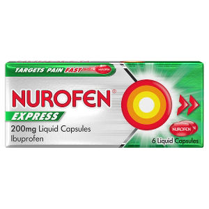 Nurofen Express 256mg Pain Relief Tablets Ibuprofen