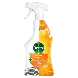 Dettol Antibacterial Kitchen Surface Hob Cleaner Spray 750ml