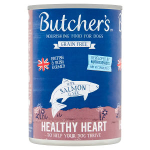 Healthy Heart Nourishing Food for Dogs with Salmon & Veg 390g
