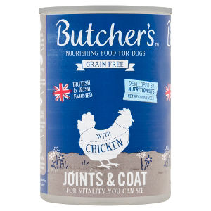 Joints & Coat Nourishing Food for Dogs with Chicken 390g