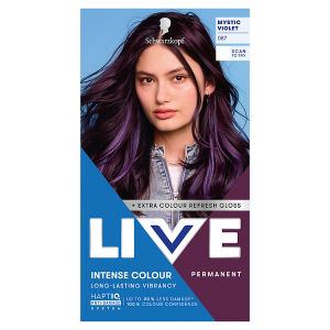 Schwarzkopf LIVE Intense Colour Permanent Purple Hair Dye 087 Mystic Violet