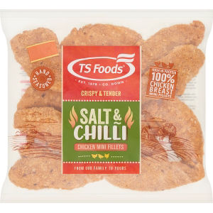 Salt & Chilli Chicken Mini Fillets 800g