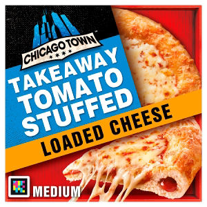 Stuffed Crust Loaded Cheese with Tomato Sauce Filled Crust Pizza 480g