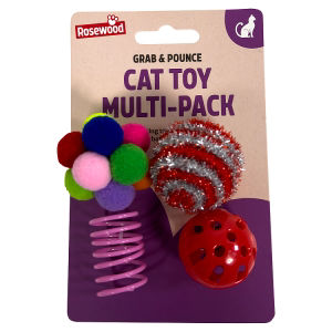 Grab & Pounce Cat Toy Multi-Pack