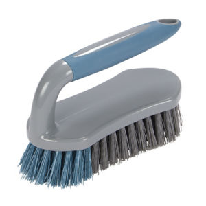 Grey and Yellow Scrub Brush