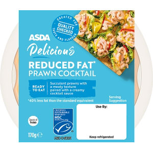 Asda Delicious Reduced Fat Prawn Cocktail 170g