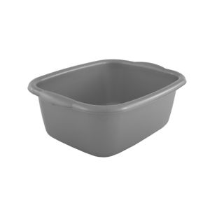 Silver Rectangle Washing Up Bowl