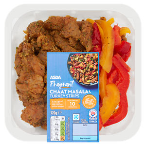 Fragrant Chaat Masala Turkey Strips