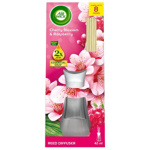 Air Wick Cherry Blossom and Raspberry Reed Diffuser 42ml