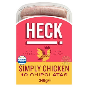 HECK Simply Chicken 10 Chipolatas
