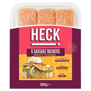 6 Sausage Rashers Smoky Chicken 300g